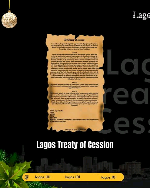 Lagos Treaty of Cession Image