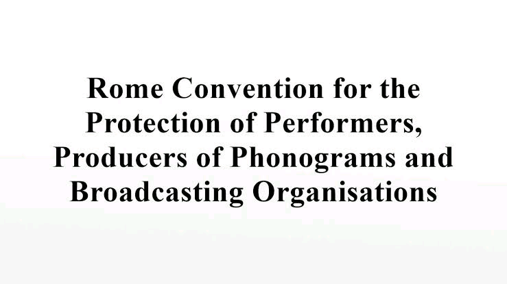 Rome Convention for the Protection of Performers, Producers of Phonograms and Broadcasting Organisations Image