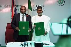 Foreign relations of Nigeria Image